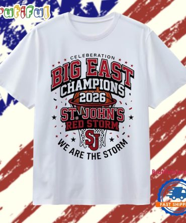 St. John’S Red Storm Big East Champions 2026 We Are The Storm T Shirt