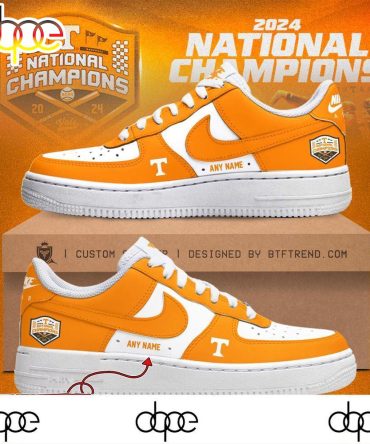 Tennessee Volunteers Air Force 1 Shoes Custom Name