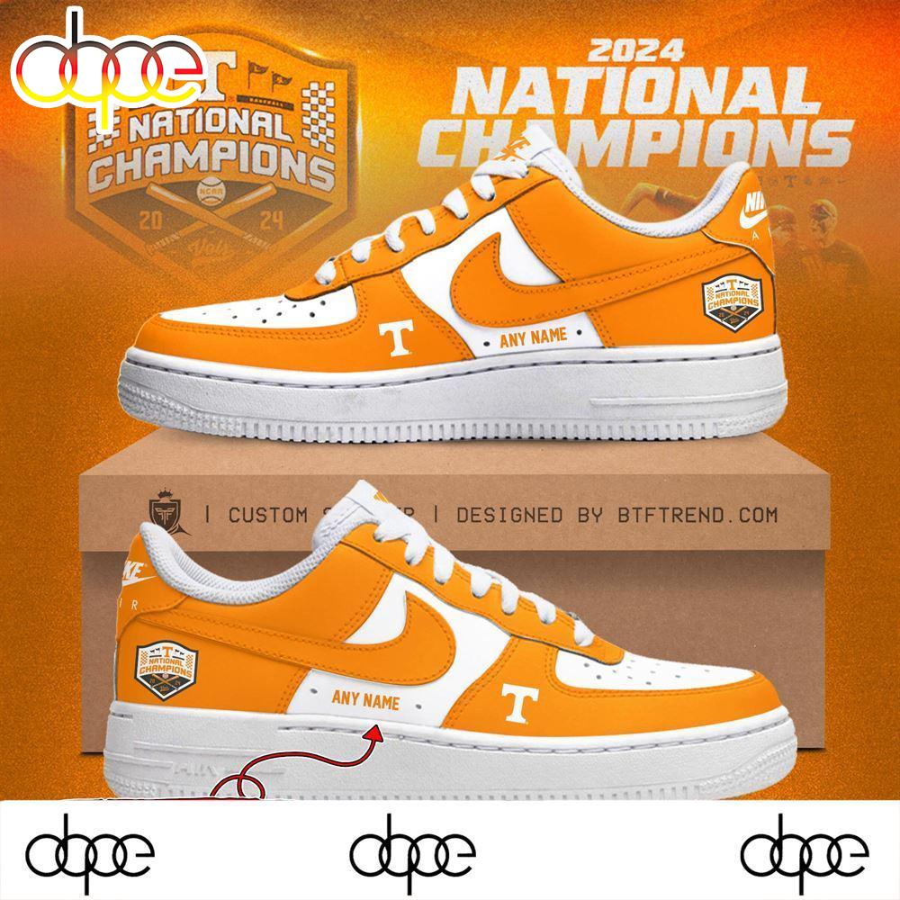 Tennessee Volunteers Air Force 1 Shoes Custom Name