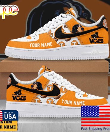 Tennessee Volunteers Go Big Orange Custom Air Force 1 Shoes