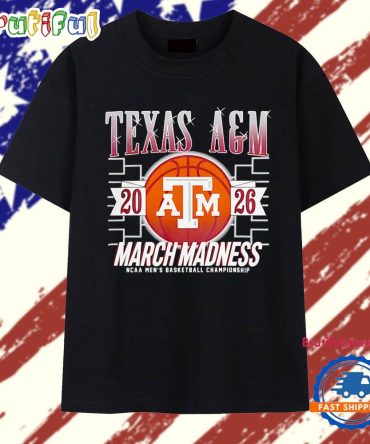 Texas A&M Aggies March Madness Ncaa Men’S Basketball Championship 2026 T Shirt