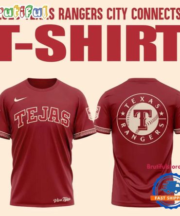 Texas Rangers Mlb 2026 City Connect T Shirt