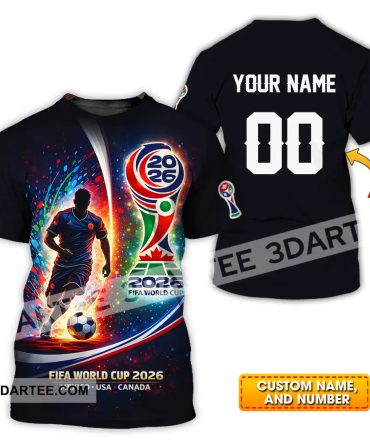 Unisex Shirt - Custom 2026 World Cup 3D Shirt