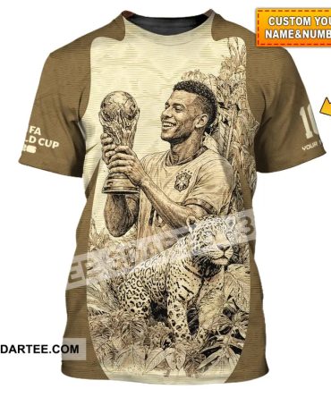 Unisex Shirt - Custom Brasil Fifa World Cup 2026 3D Shirt