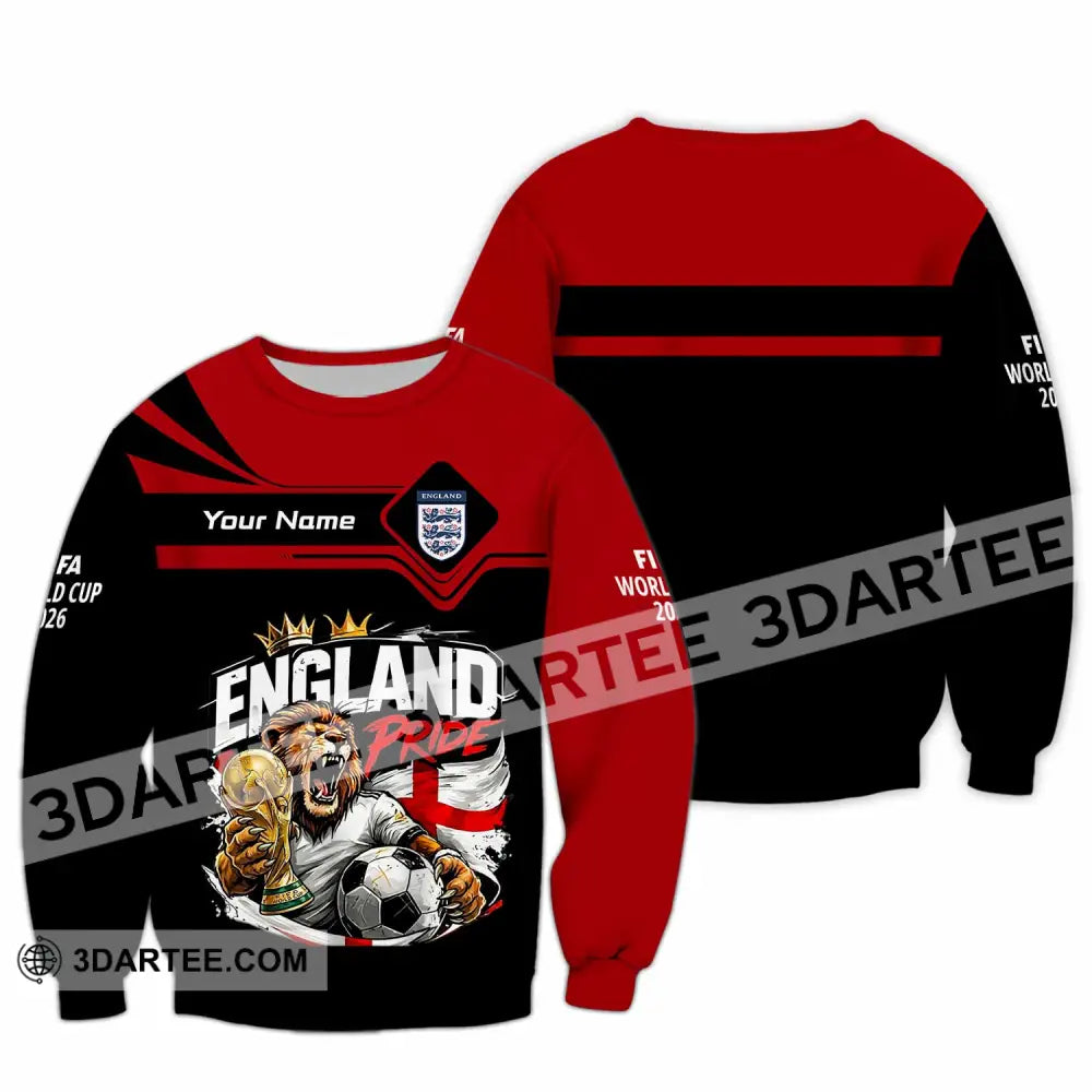 Unisex Shirt - Custom England World Cup 2026 3D Shirt - Image 3
