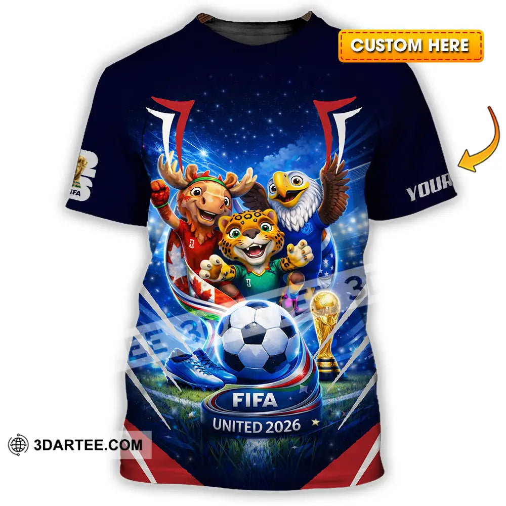 Unisex Shirt - Custom Fifa World Cup 2026 3D Shirt