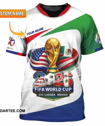 Unisex Shirt - Custom Fifa World Cup 2026 3D Shirt