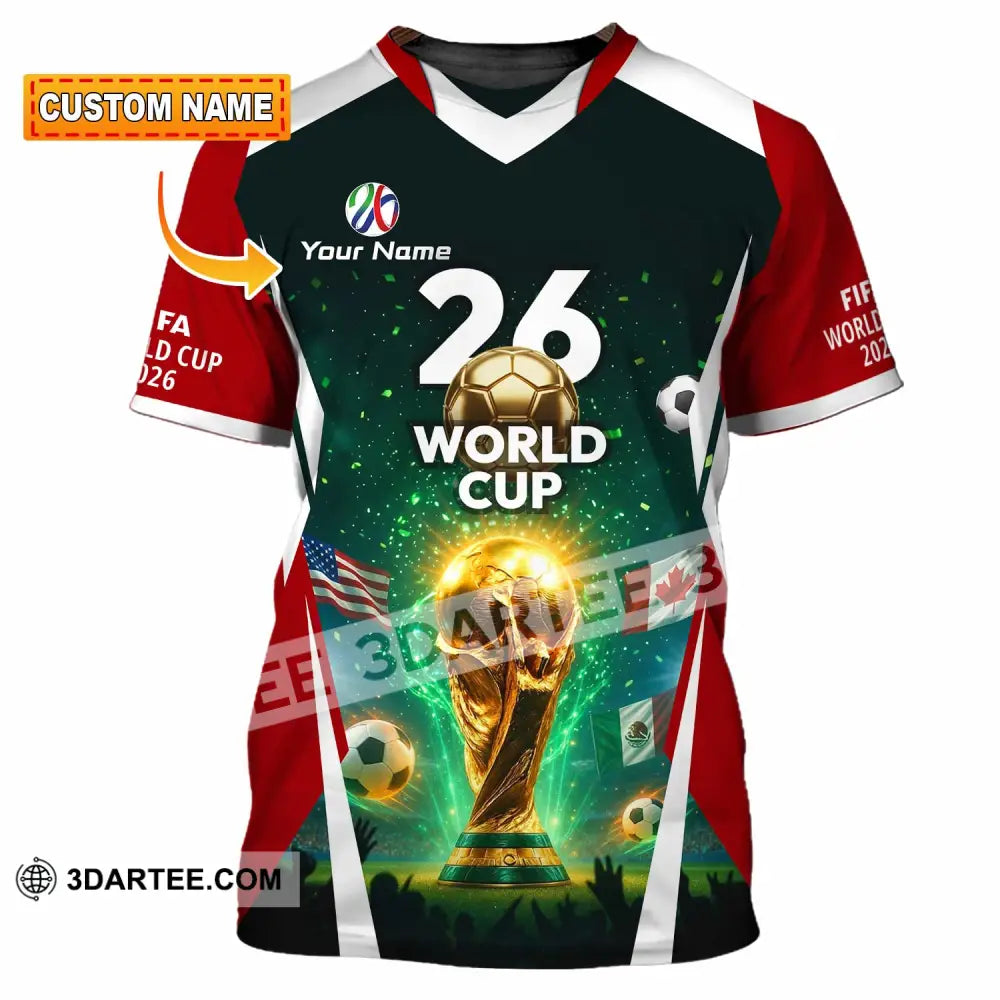 Unisex Shirt - Custom Fifa World Cup 2026 3D Shirt
