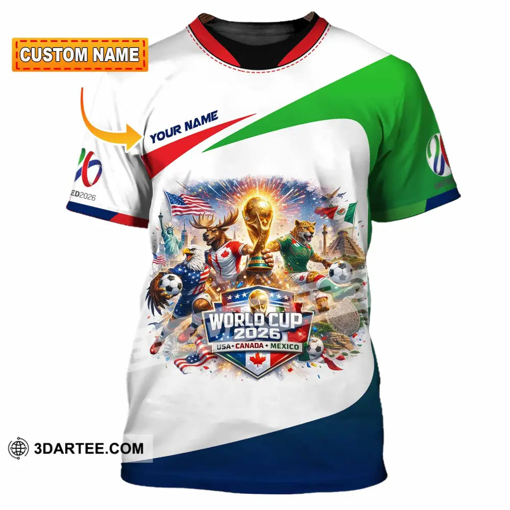 Unisex Shirt - Custom Fifa World Cup 2026 3D Shirt