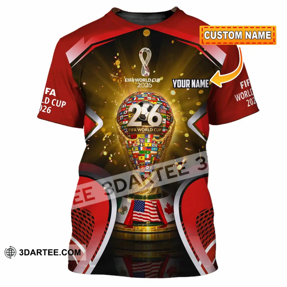 Unisex Shirt - Custom Fifa World Cup 2026 3D Shirt