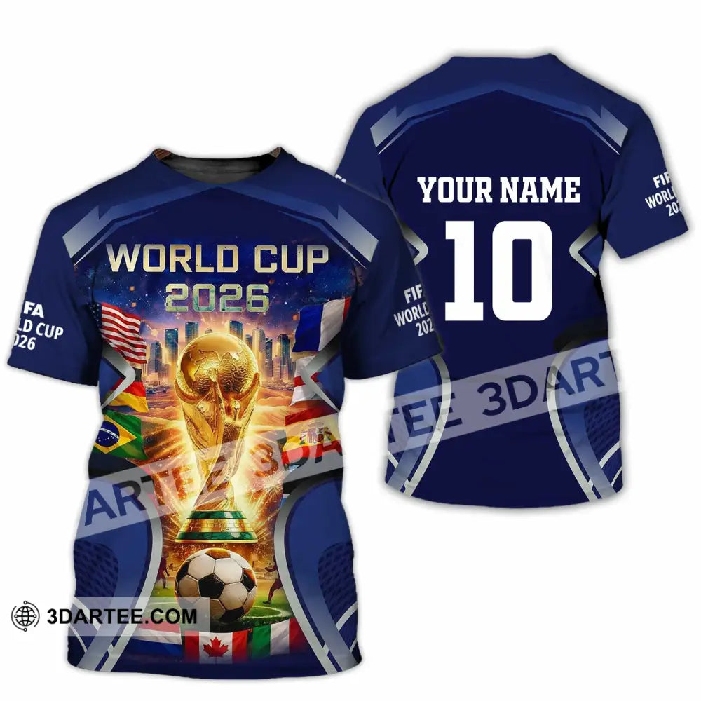 Unisex Shirt - Custom Fifa World Cup 2026 3D Shirt - Image 2