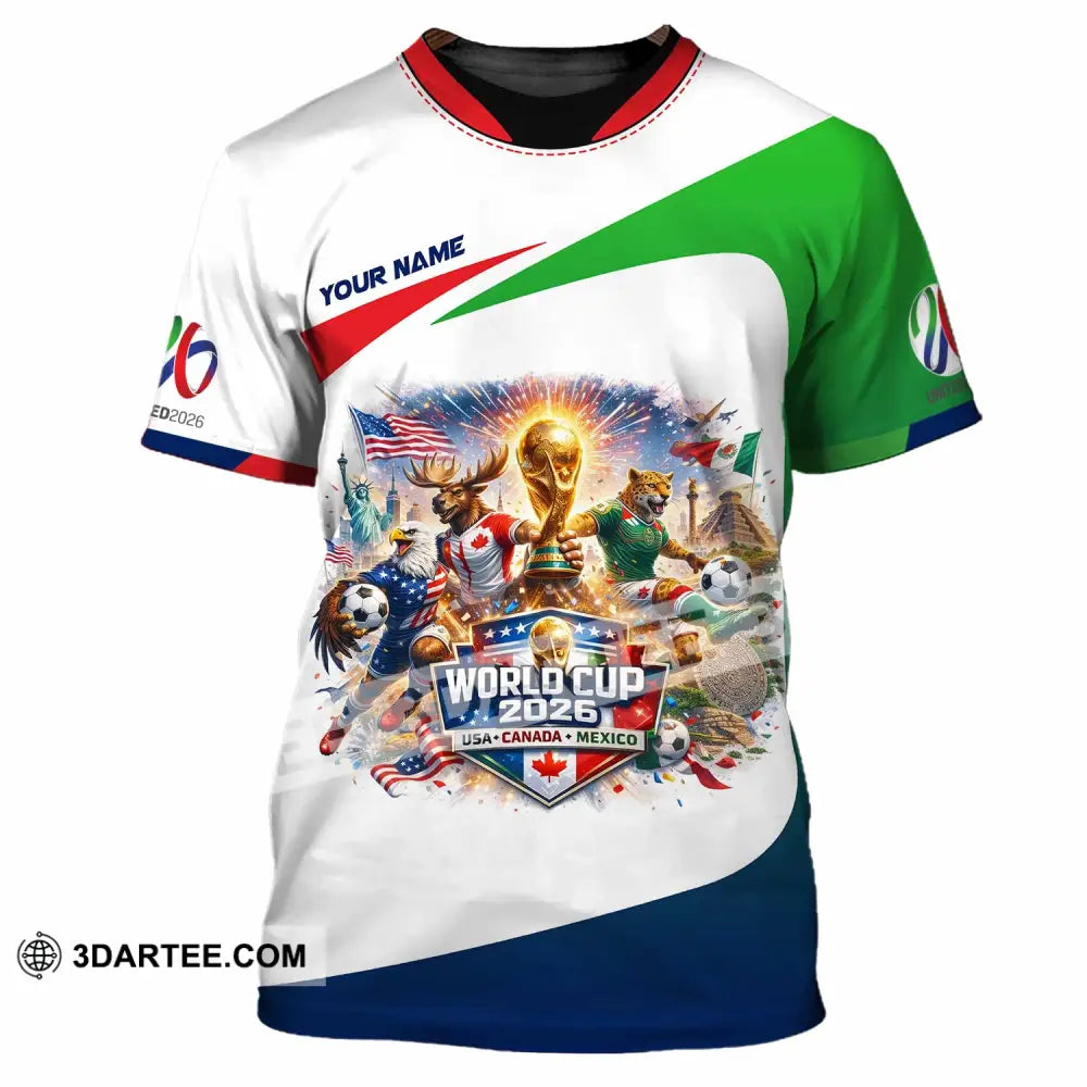 Unisex Shirt - Custom Fifa World Cup 2026 3D Shirt - Image 2