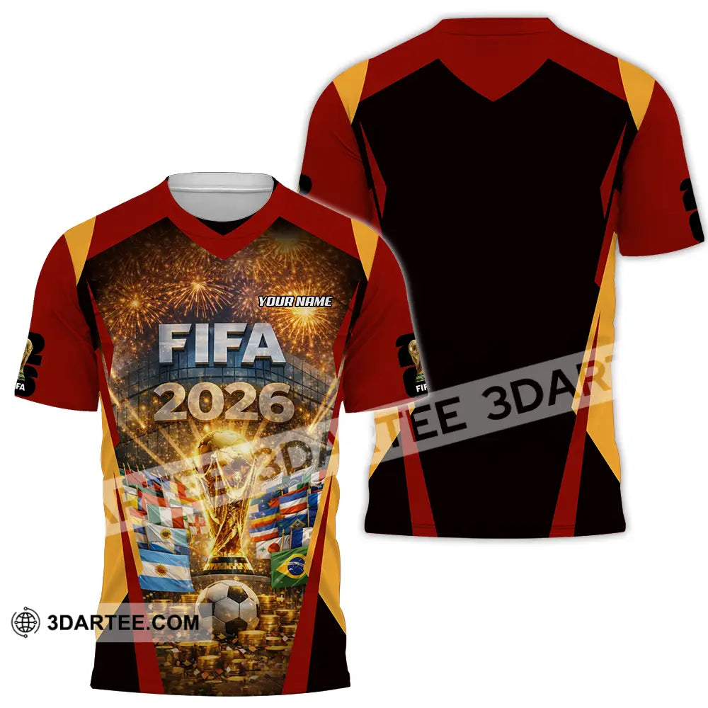 Unisex Shirt - Custom Fifa World Cup 2026 3D Shirt - Image 2