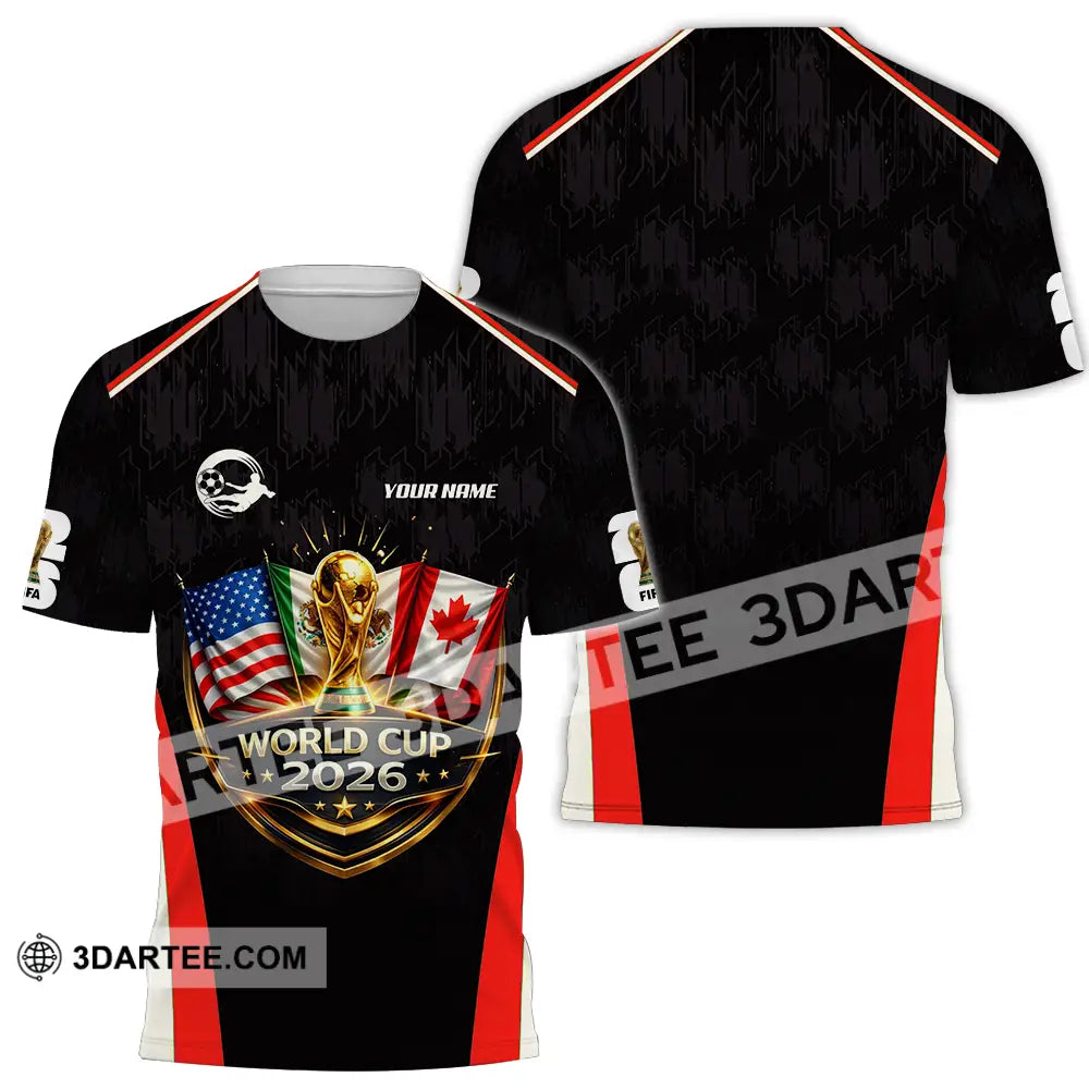 Unisex Shirt - Custom Fifa World Cup 2026 3D Shirt - Image 2