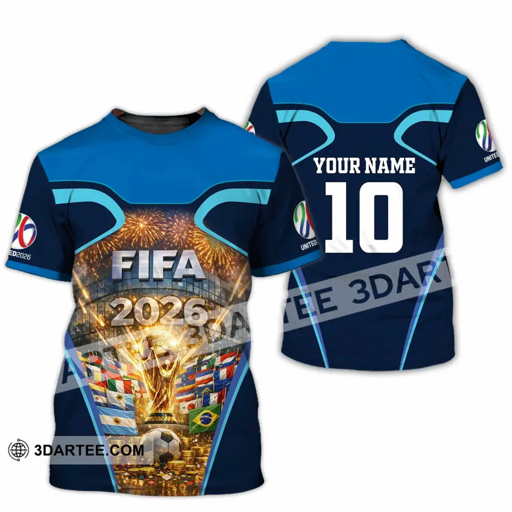 Unisex Shirt - Custom Fifa World Cup 2026 3D Shirt - Image 2