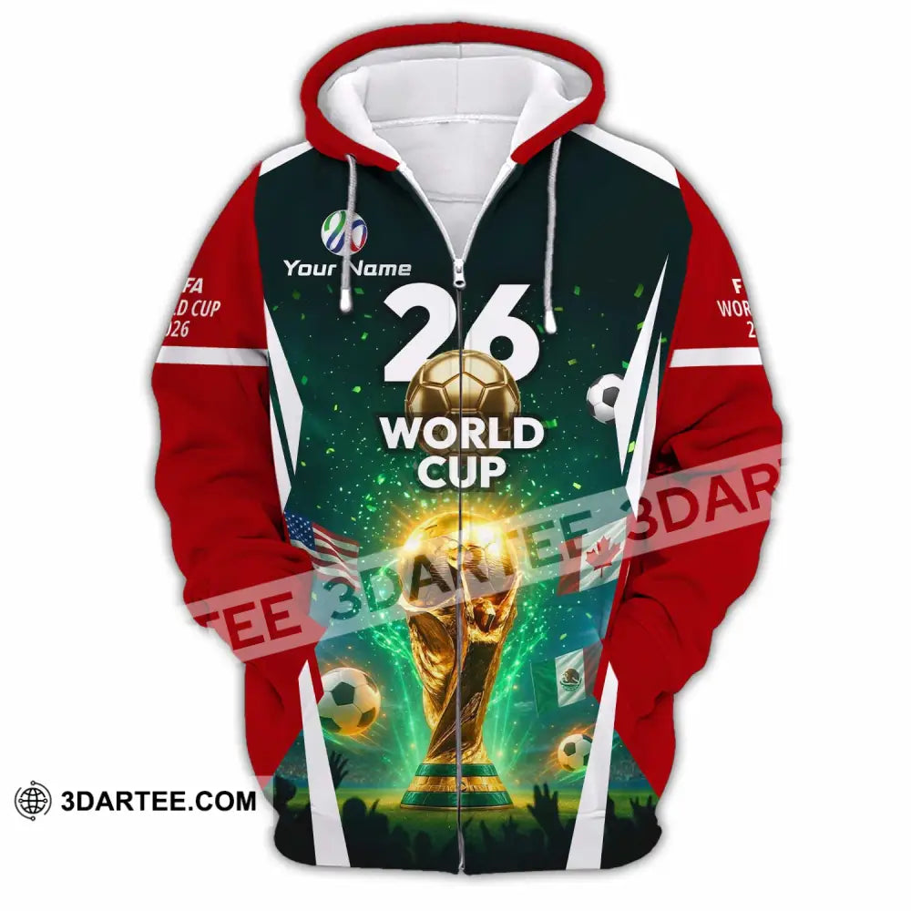 Unisex Shirt - Custom Fifa World Cup 2026 3D Shirt - Image 3