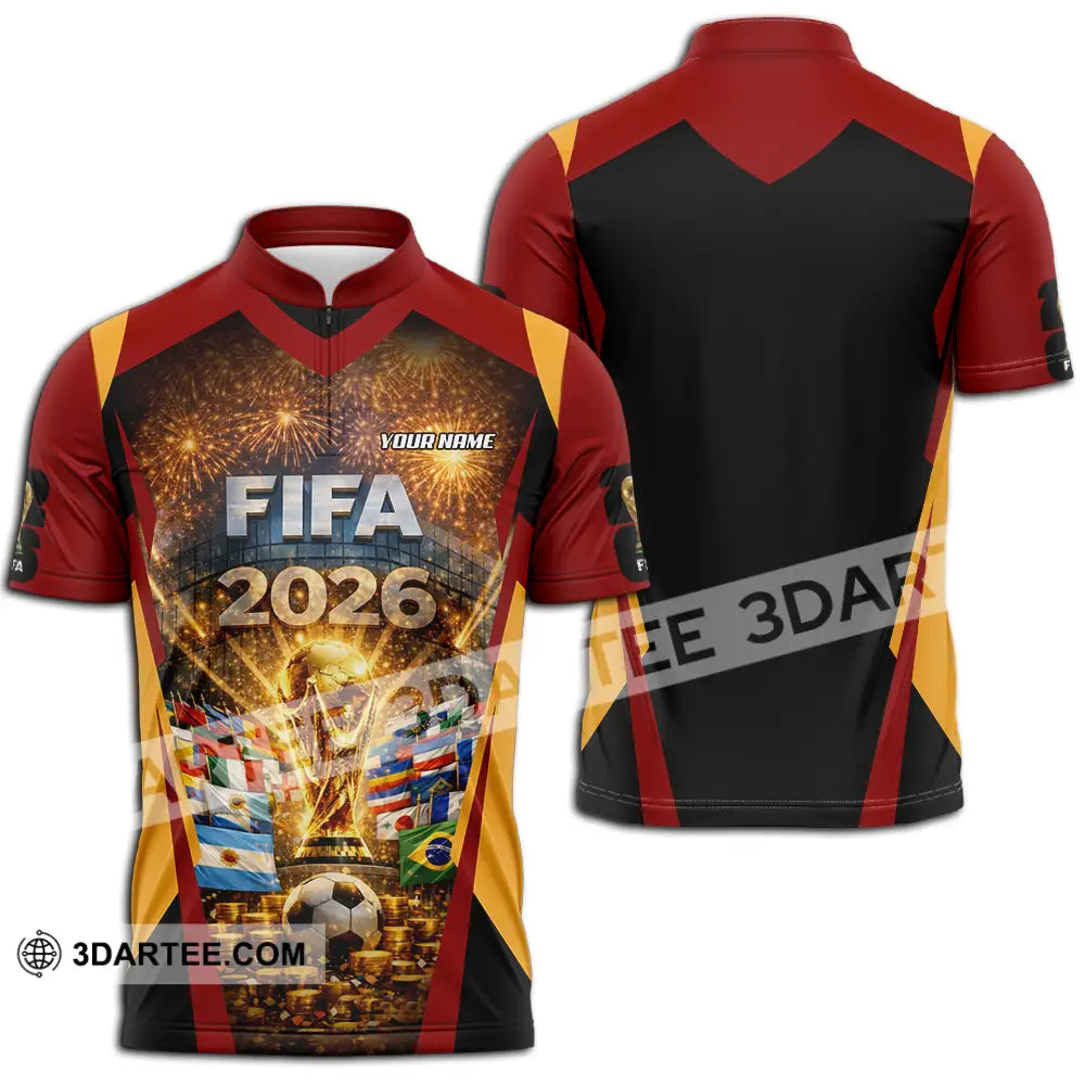 Unisex Shirt - Custom Fifa World Cup 2026 3D Shirt - Image 3