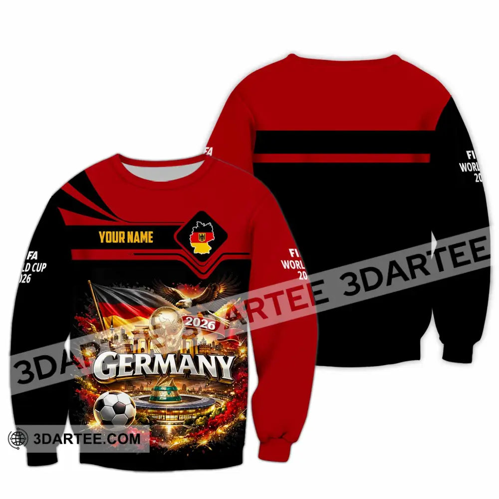 Unisex Shirt - Custom Germany World Cup 2026 3D Shirt - Image 3