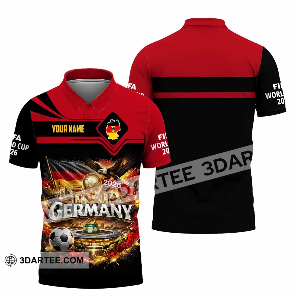 Unisex Shirt - Custom Germany World Cup 2026 3D Shirt - Image 2