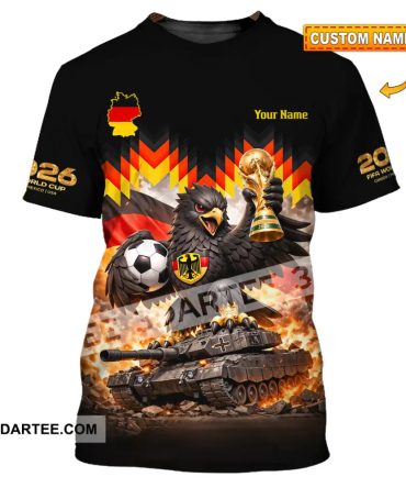 Unisex Shirt - Custom Germany World Cup 2026 3D Shirt