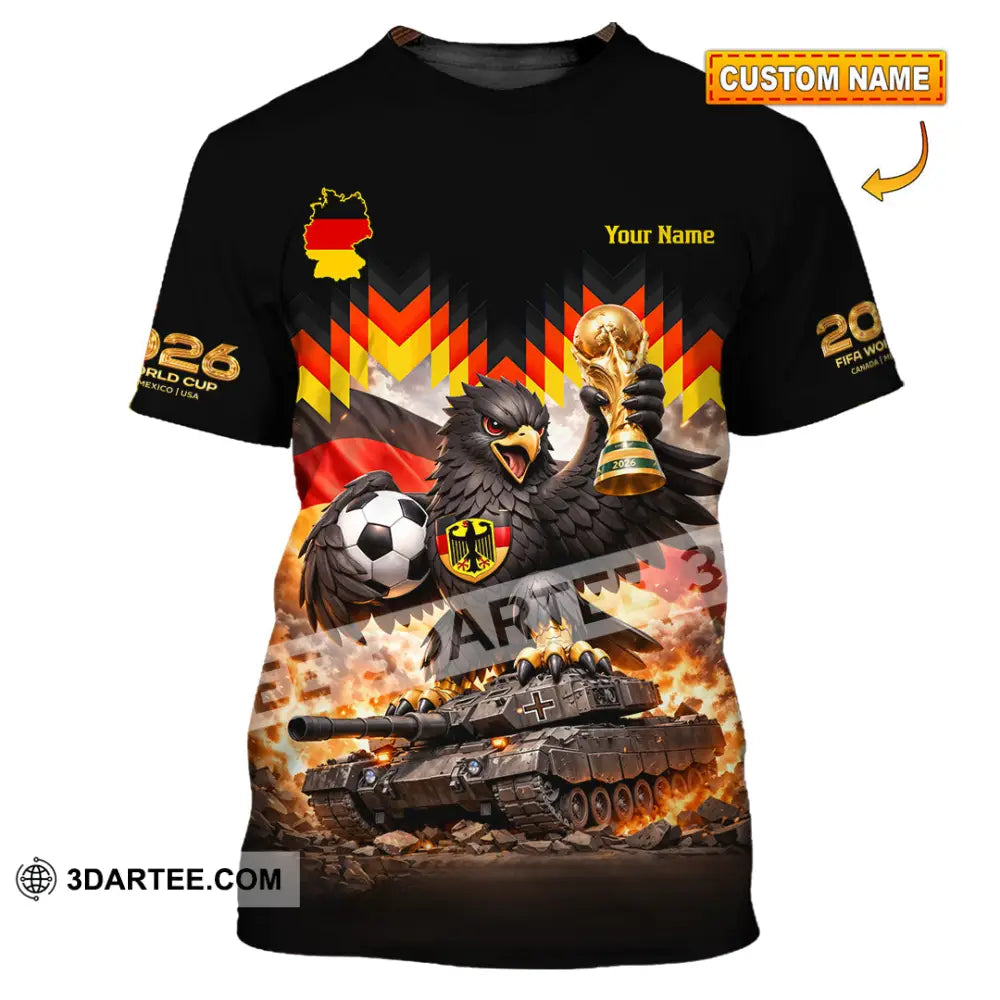 Unisex Shirt - Custom Germany World Cup 2026 3D Shirt