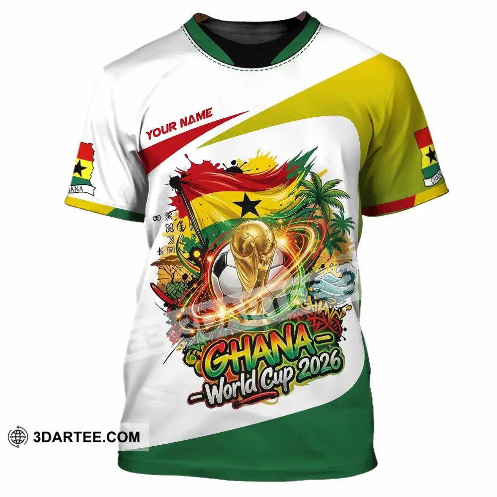 Unisex Shirt - Custom Ghana World Cup 2026 3D Shirt - Image 2