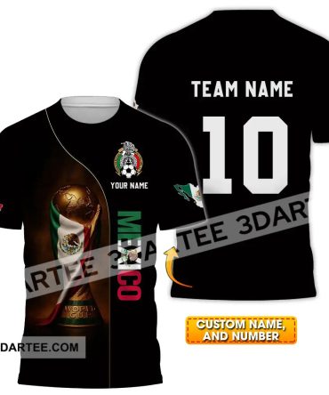 Unisex Shirt - Custom Mexico World Cup 3D Shirt