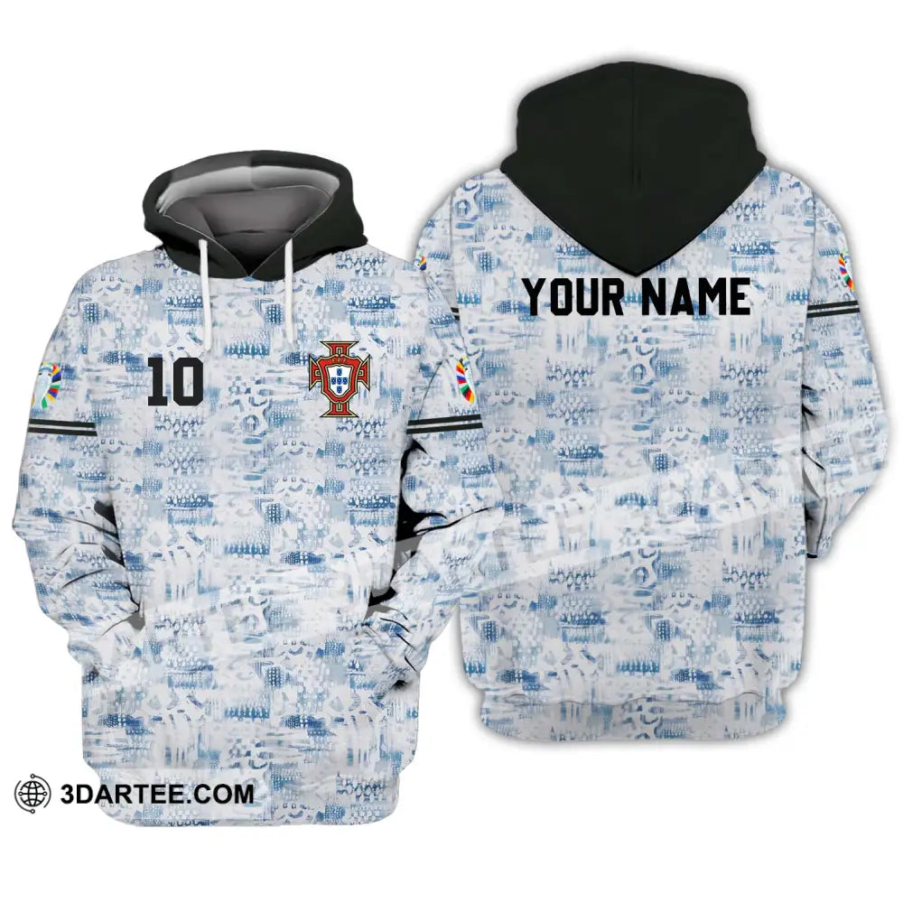 Unisex Shirt - Custom Name And Number Portugal National Team Shirt - Image 3