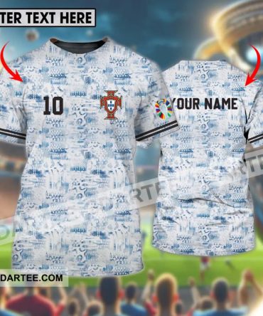 Unisex Shirt - Custom Name And Number Portugal National Team Shirt