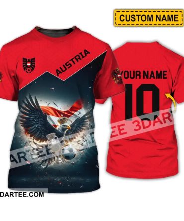 Unisex Shirt - Custom Name And Number Sport Shirt, Australia National Team