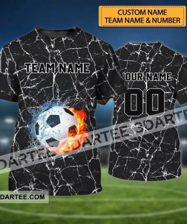 Unisex Shirt - Custom Name And Number T-Shirt - Personalized Soccer Shirt - Soccer Clothing
