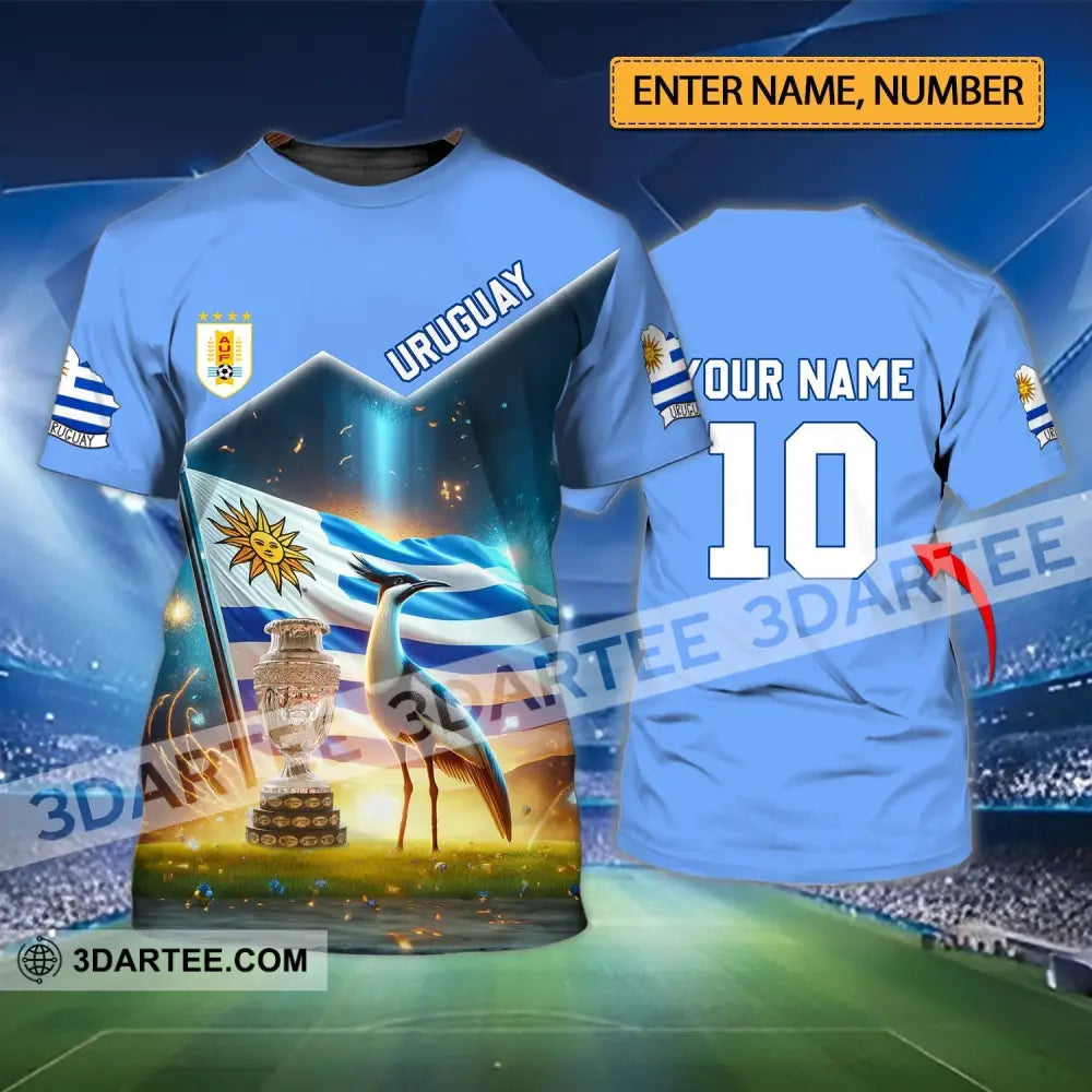 Unisex Shirt - Custom Name And Number Shirt, Uruguay National Team Lover
