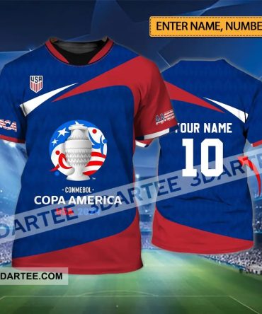 Unisex Shirt - Custom Name And Number Shirt, Usa National Team Lover