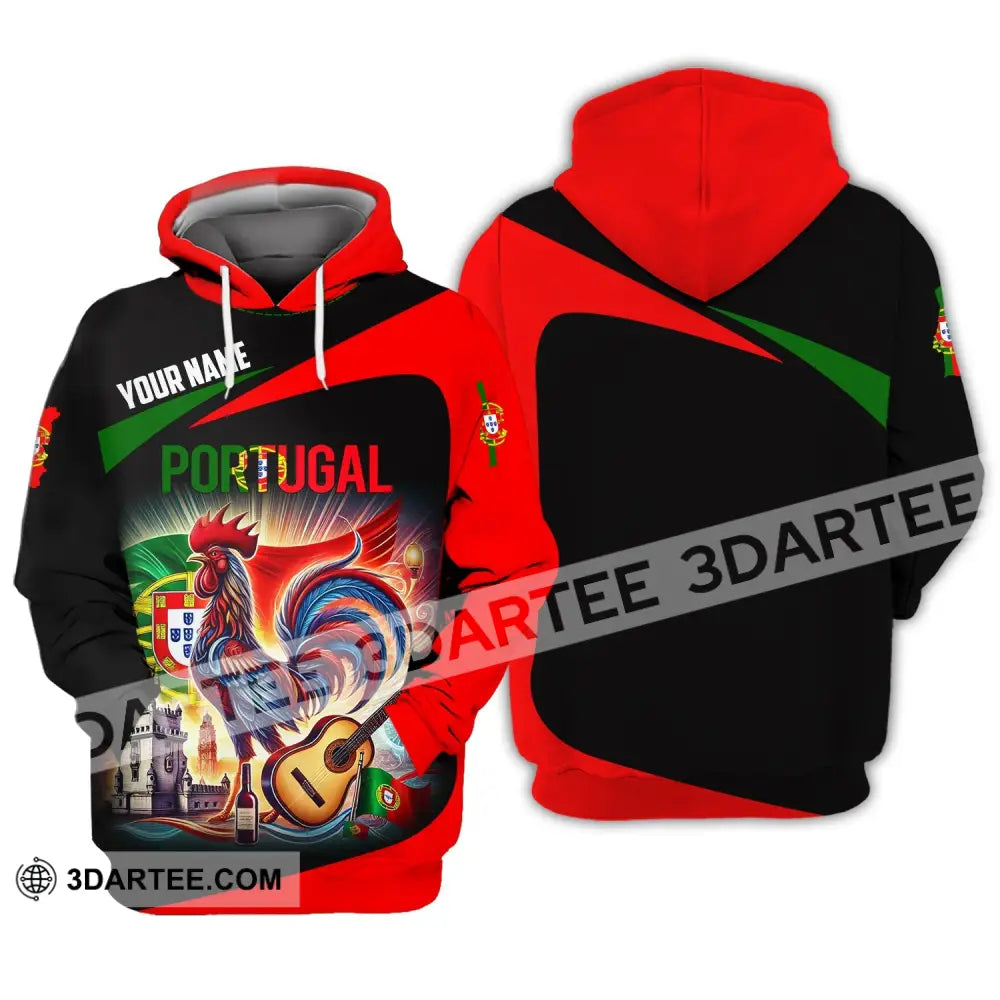 Unisex Shirt - Custom Name Shirt, National Team Shirt, Portugal - Image 2