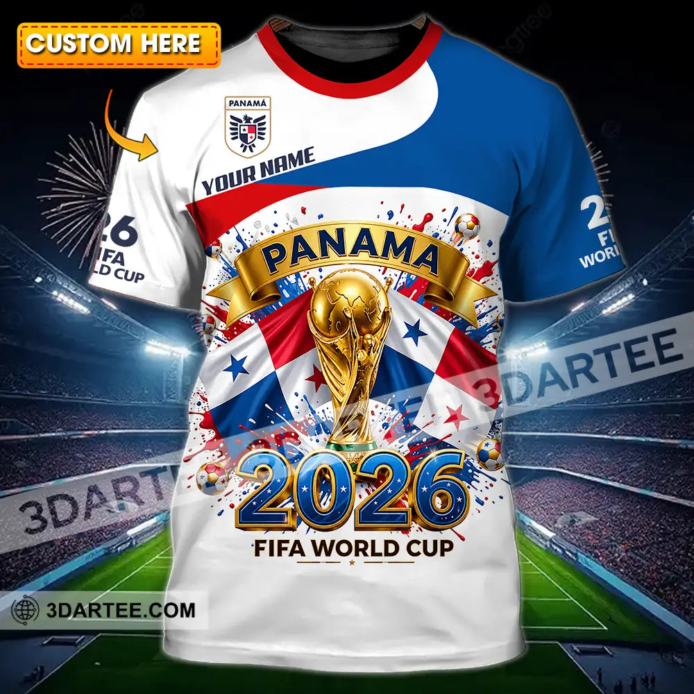 Unisex Shirt - Custom Panama World Cup 2026 3D Shirt