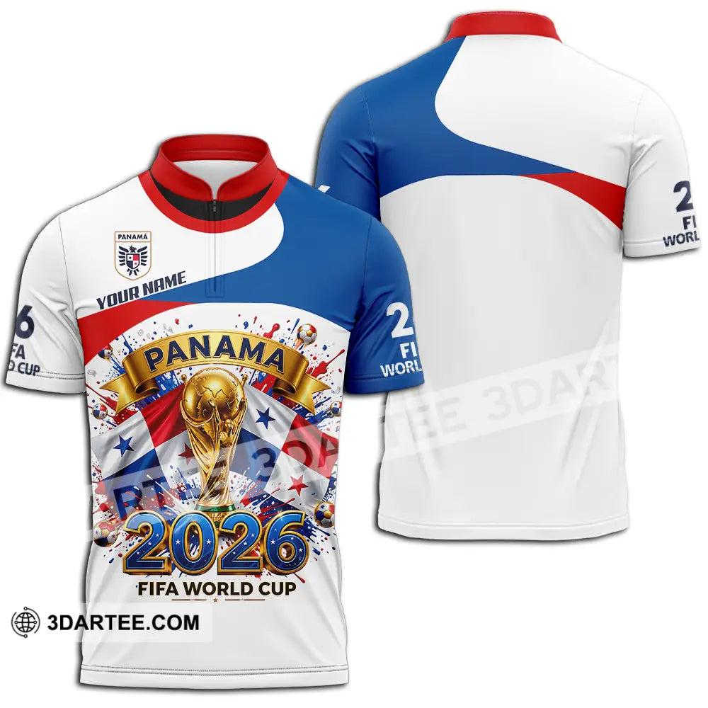 Unisex Shirt - Custom Panama World Cup 2026 3D Shirt - Image 2