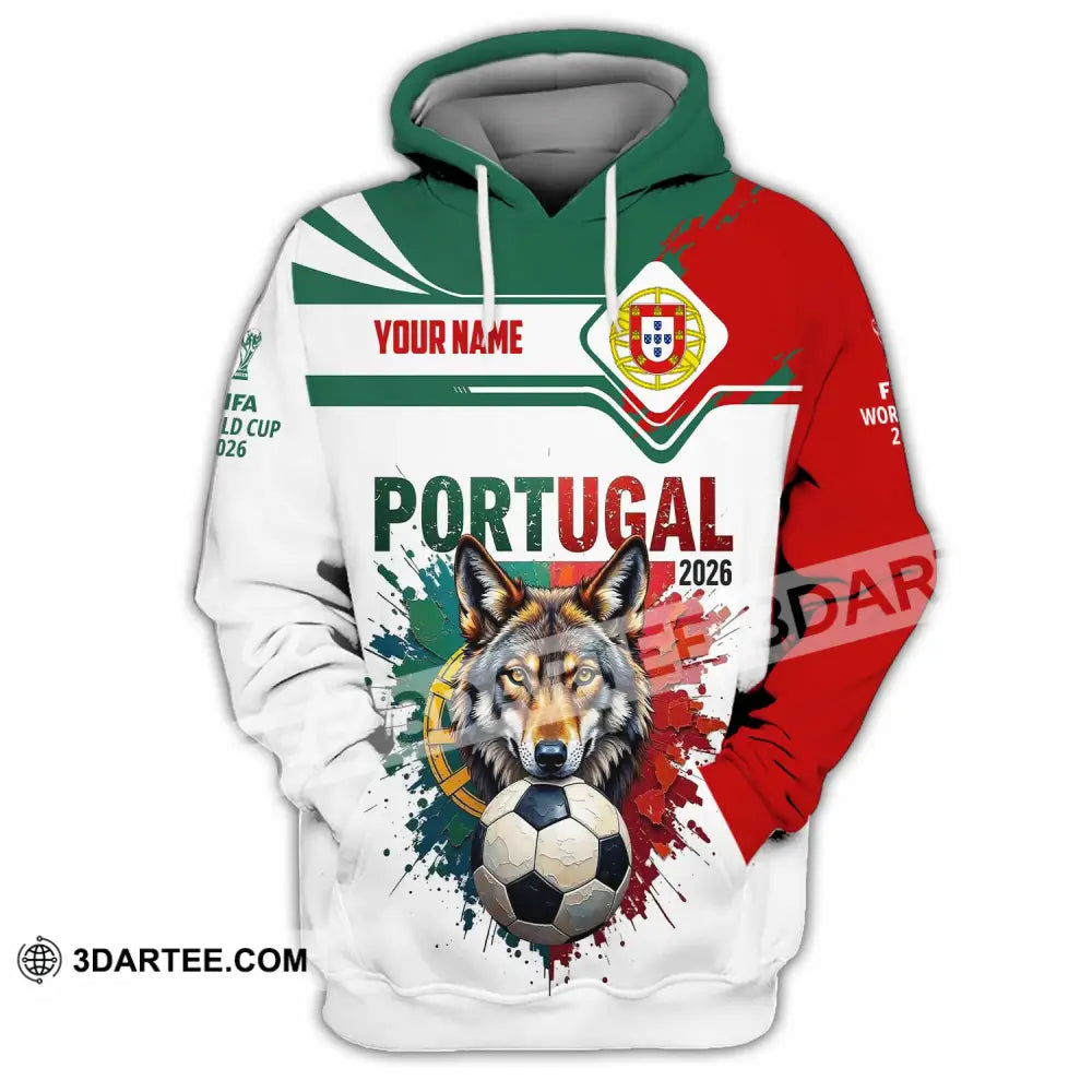 Unisex Shirt - Custom Portugal World Cup 2026 3D Shirt - Image 2