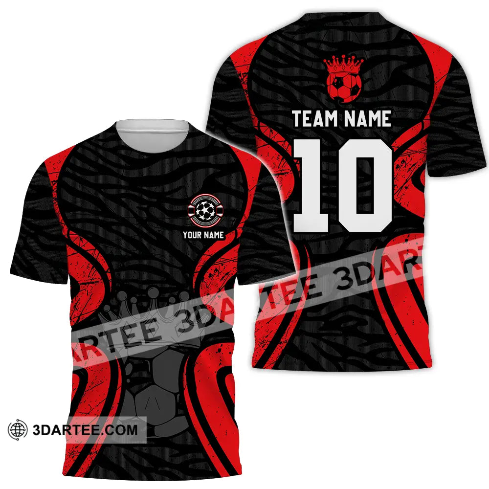 Unisex Shirt - Custom Text Shirt, Soccer Shirt - Image 2