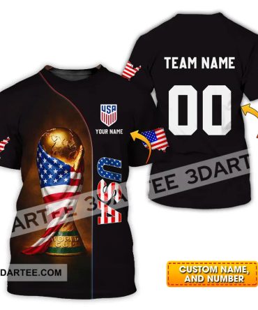 Unisex Shirt - Custom Usa 3D Shirt