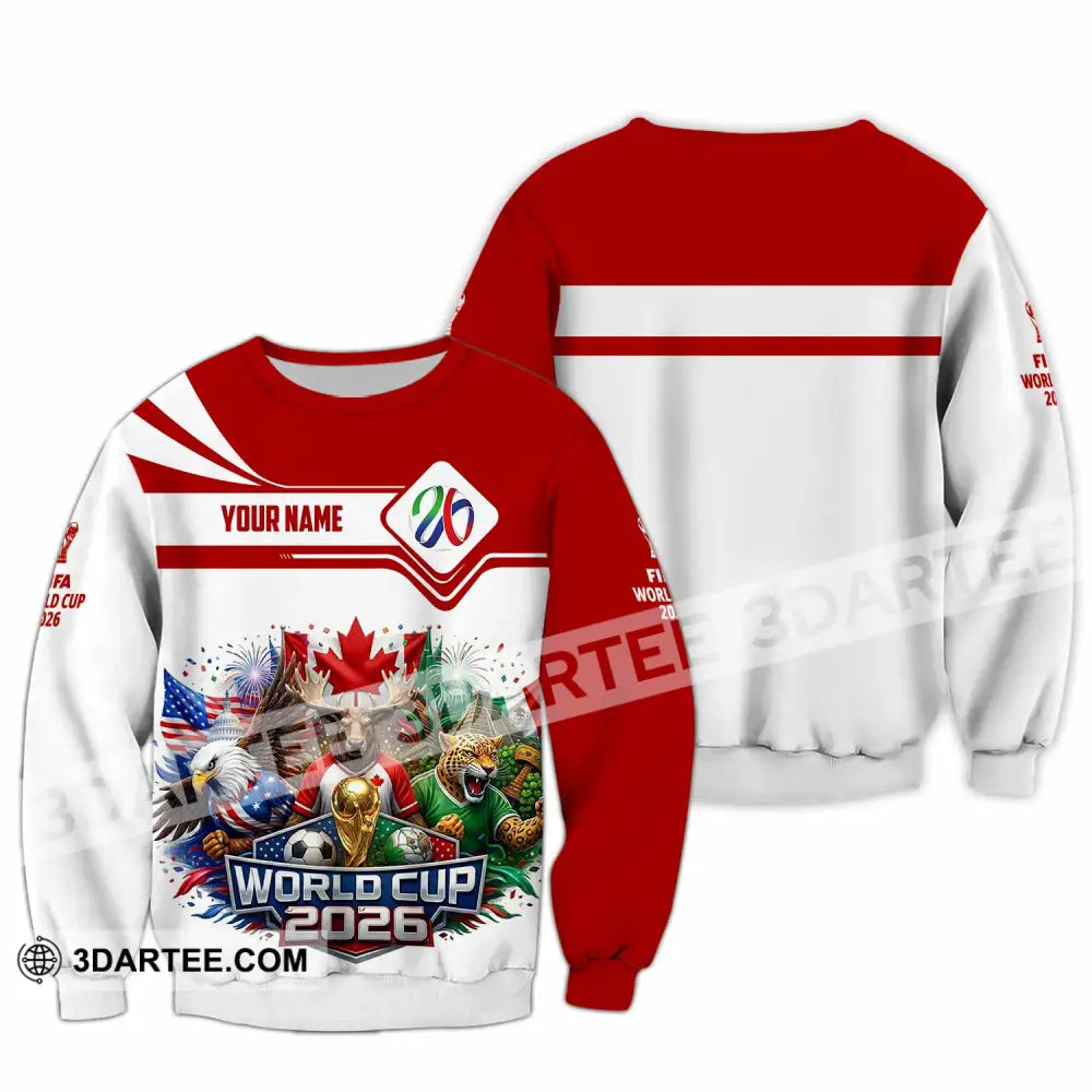 Unisex Shirt - Custom World Cup 2026 3D Shirt - Image 3