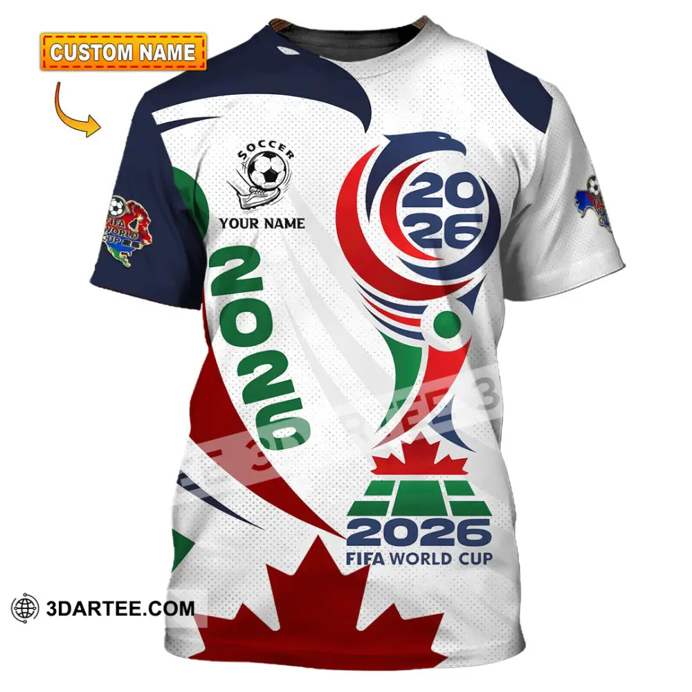 Unisex Shirt - Custom World Cup 2026 3D Shirt