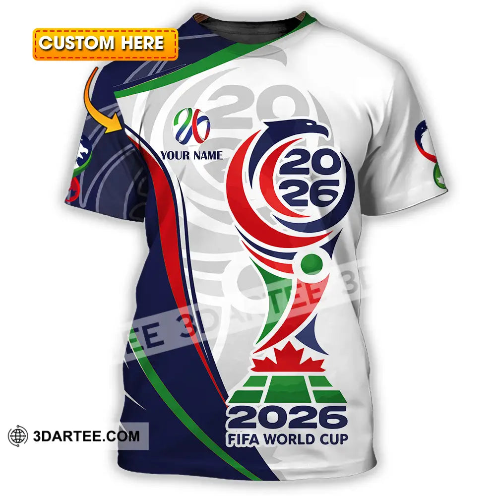 Unisex Shirt - Custom World Cup 2026 3D Shirt