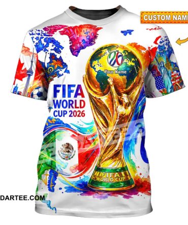 Unisex Shirt - Custom World Cup 2026 3D Shirt