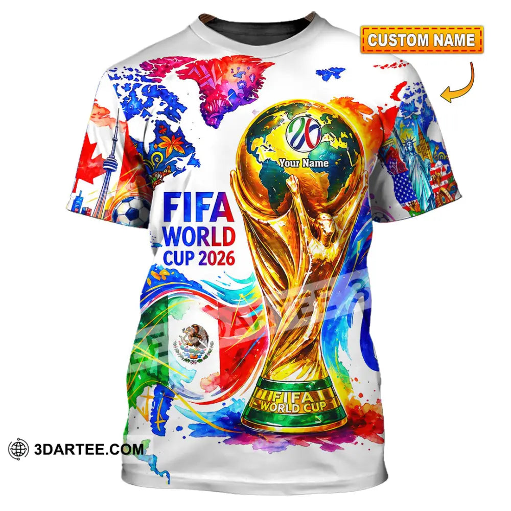 Unisex Shirt - Custom World Cup 2026 3D Shirt