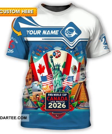 Unisex Shirt - Custom World Cup 2026 3D Shirt