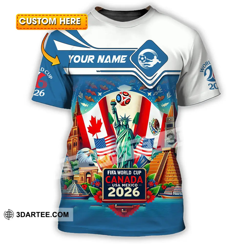 Unisex Shirt - Custom World Cup 2026 3D Shirt