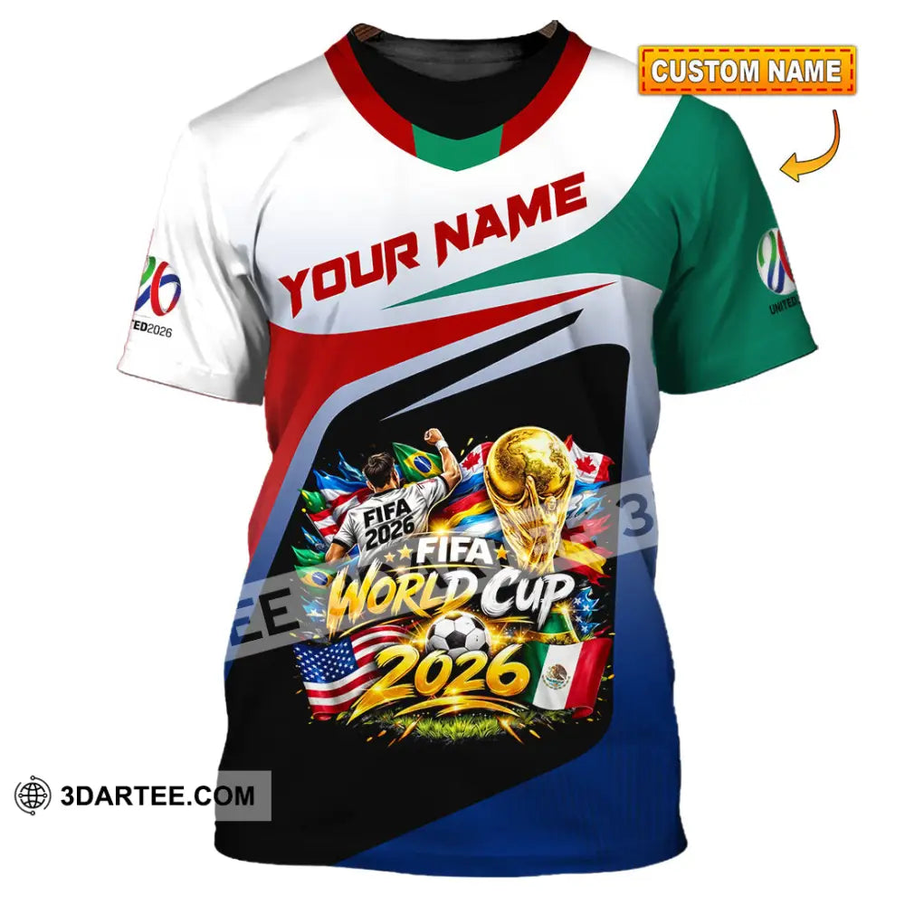 Unisex Shirt - Custom World Cup 2026 3D Shirt