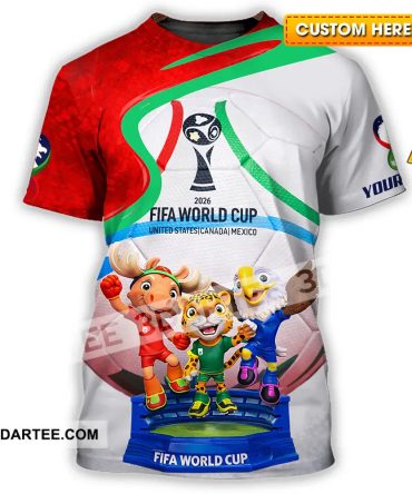 Unisex Shirt - Custom World Cup 2026 3D Shirt