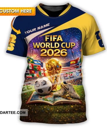 Unisex Shirt - Custom World Cup 2026 3D Shirt