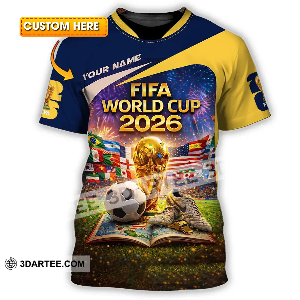Unisex Shirt - Custom World Cup 2026 3D Shirt